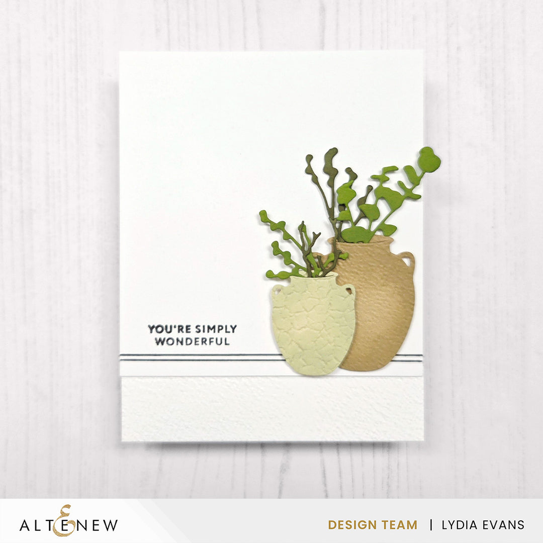 Earthenware Vases Die Set