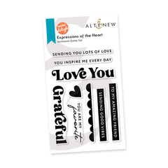 Mini Delight: Expressions of the Heart Stamp & Die Set