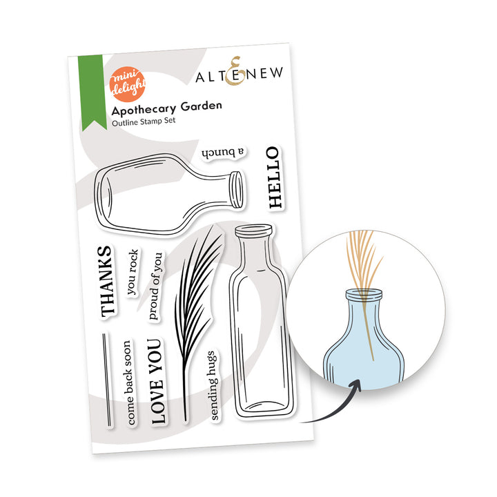 Mini Delight: Apothecary Garden Stamp & Die Set