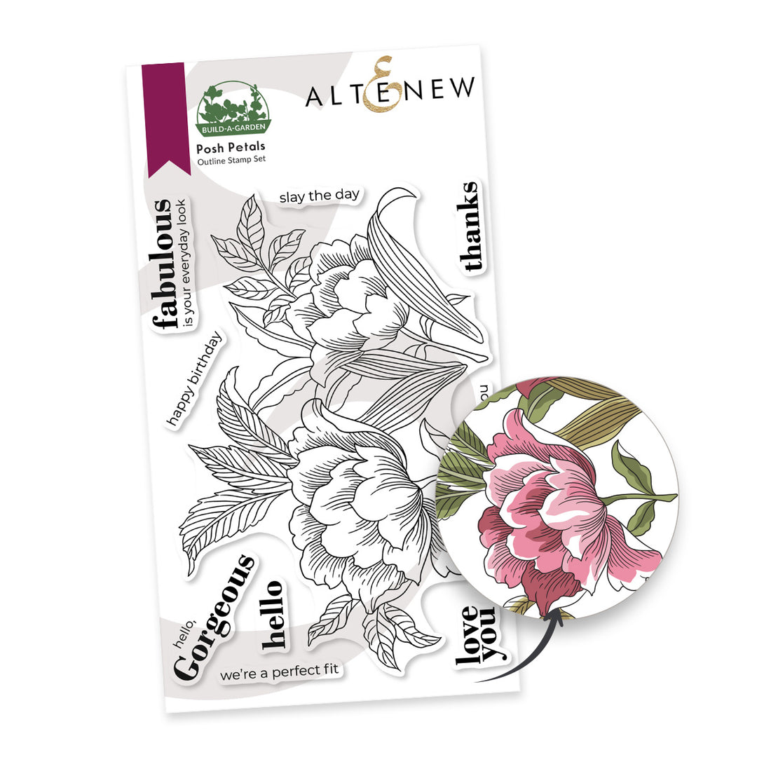 Build-A-Garden: Posh Petals - Altenew