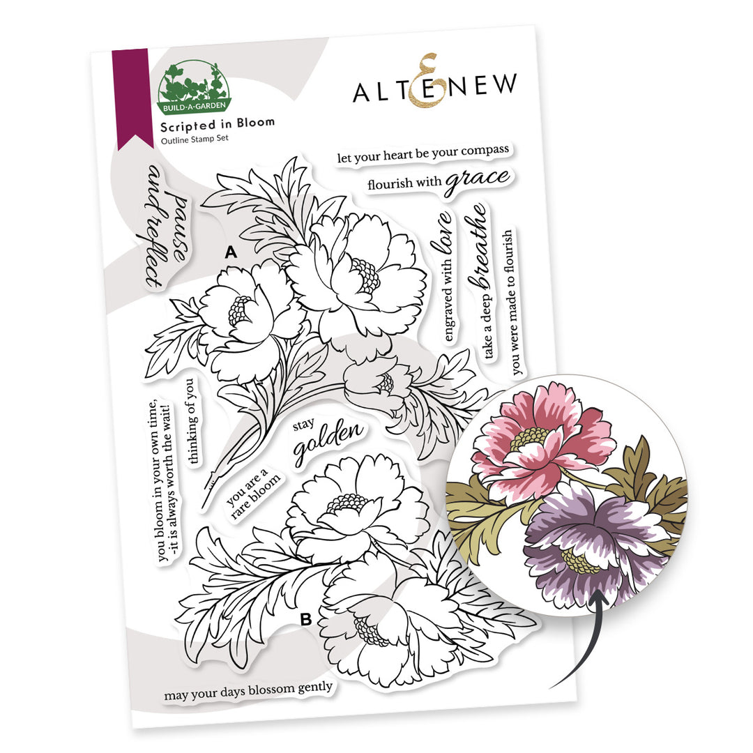Build-A-Garden: Scripted in Bloom & Add-on Die Bundle