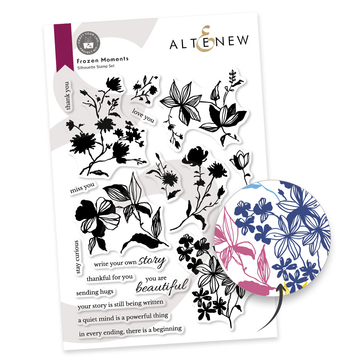 Craft Your Life Project Kit: Frozen Moments | Altenew