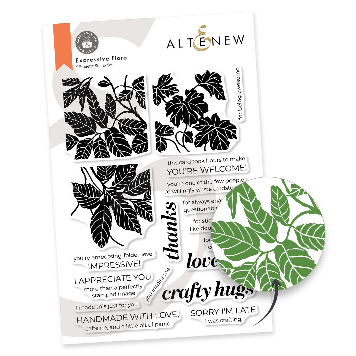 Craft Your Life Project Kit: Expressive Flora & Add-on Die Bundle