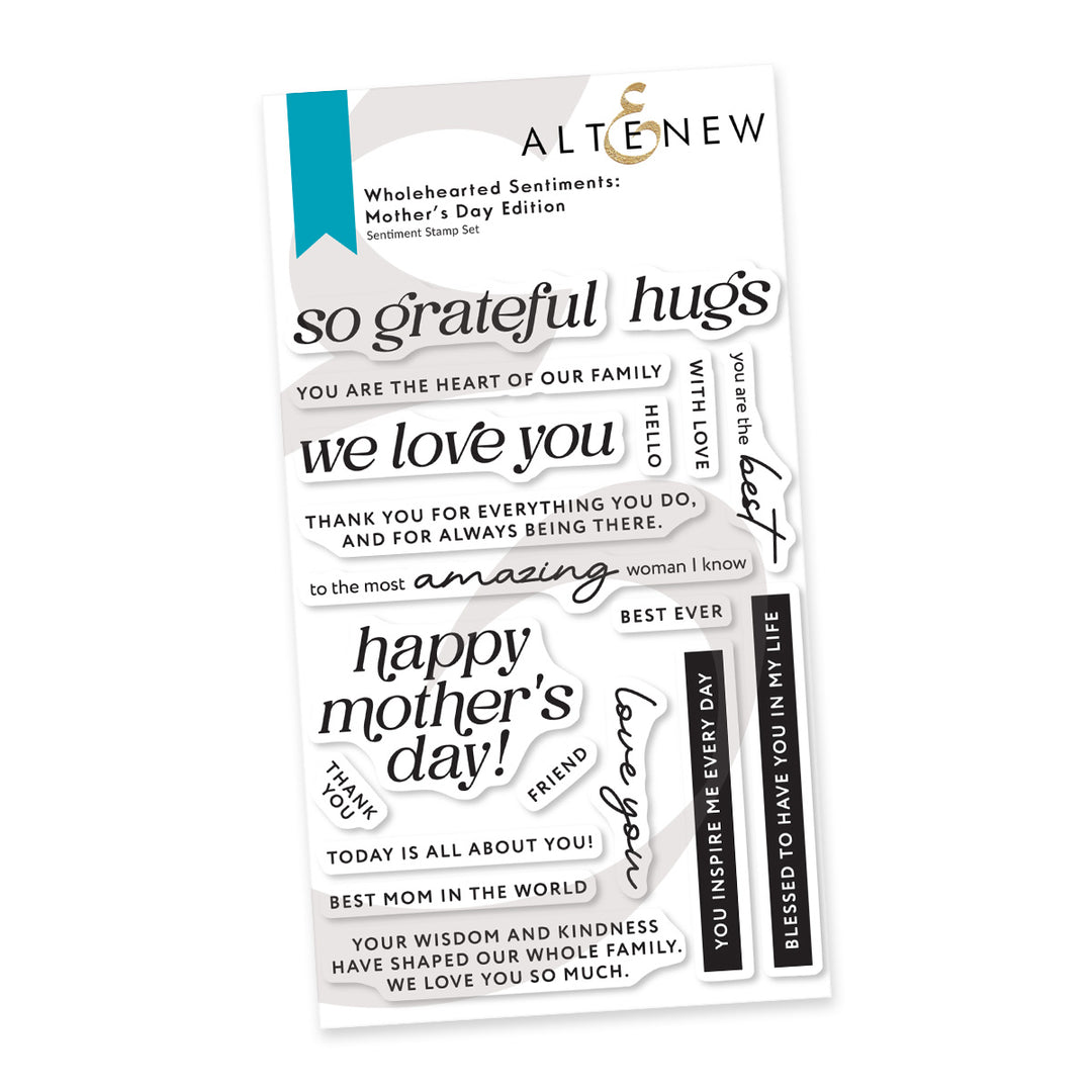 Wholehearted Sentiments: Mother’s Day Edition - Altenew