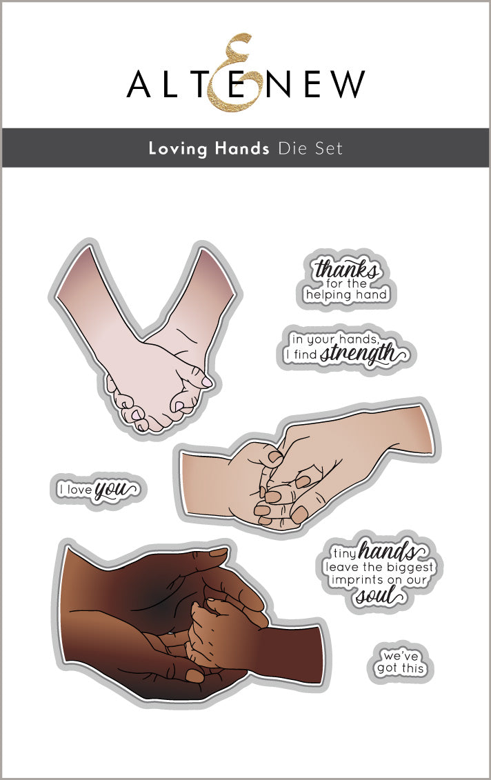 Altenew November 2026 full release bundle featuring Loving Hands die set product image