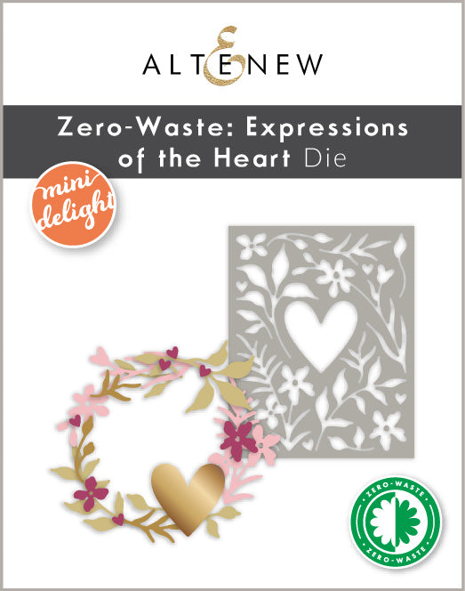Mini Delight: Expressions of the Heart Stamp & Die Set