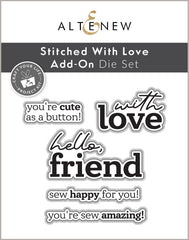Craft Your Life Project Kit: Stitched With Love & Add-On Die Bundle