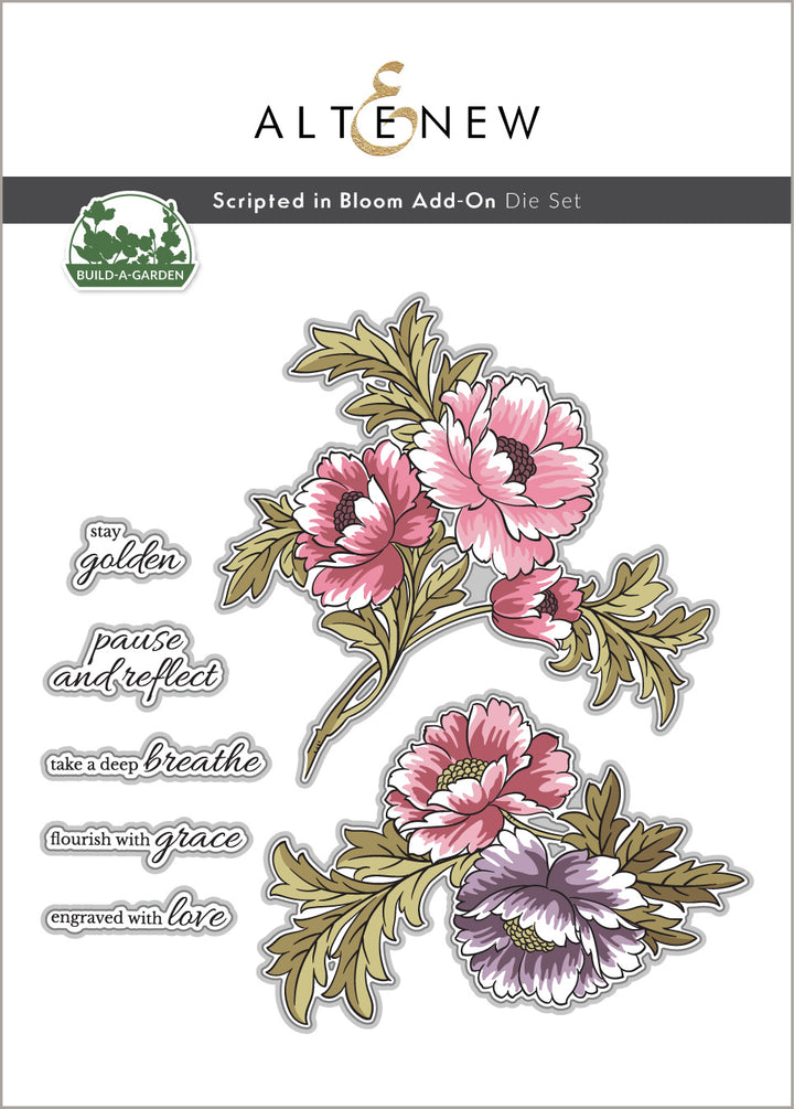 Build-A-Garden: Scripted in Bloom & Add-on Die Bundle