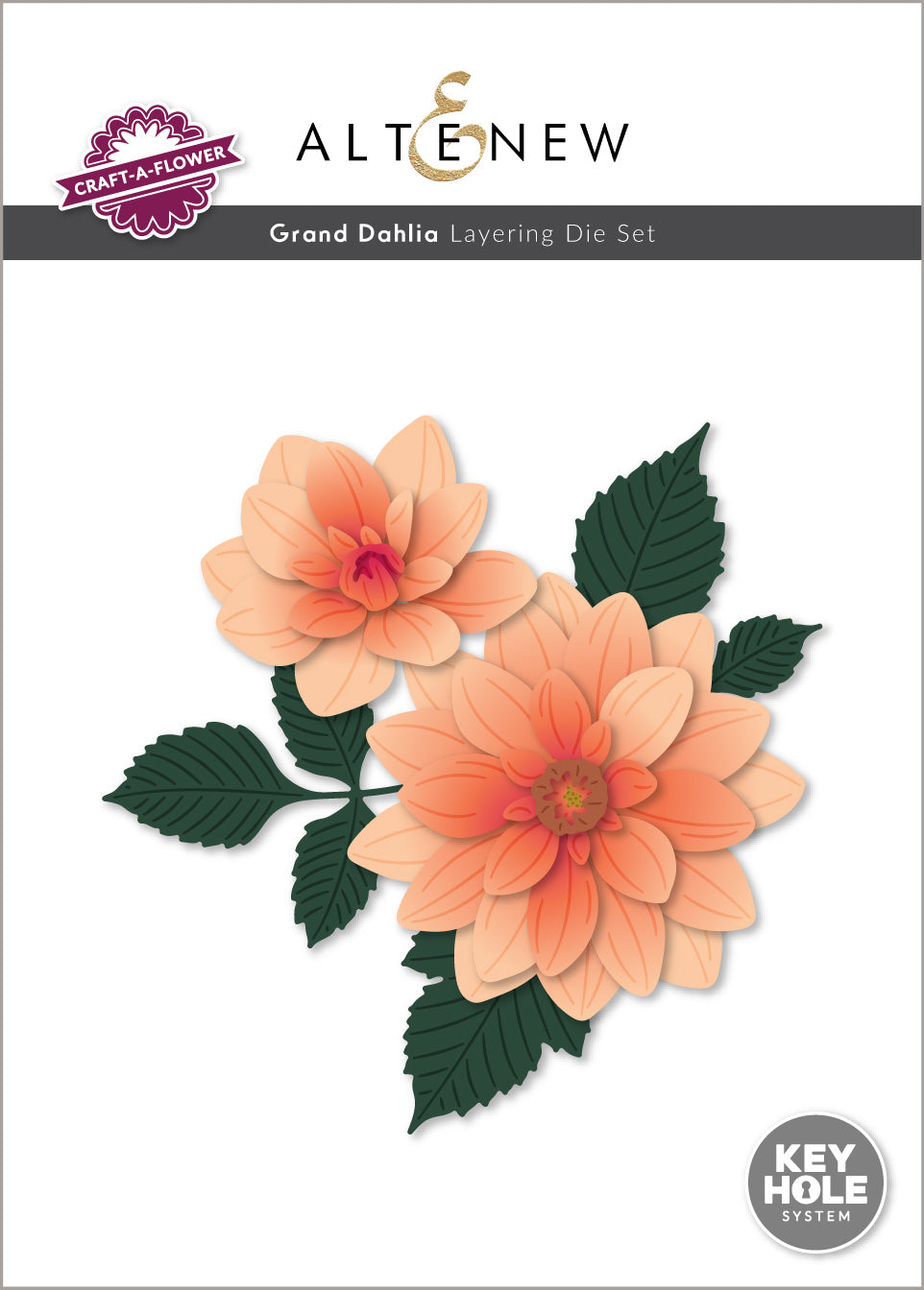 Craft-A-Flower: Grand Dahlia Layering Die Set | Altenew