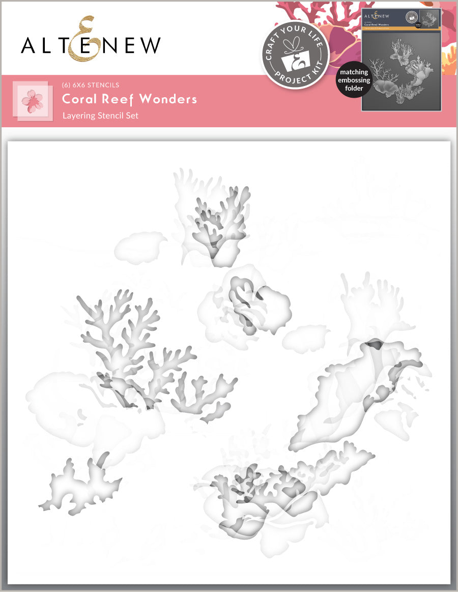 Craft Your Life Project Kit: Coral Reef Wonders - Altenew