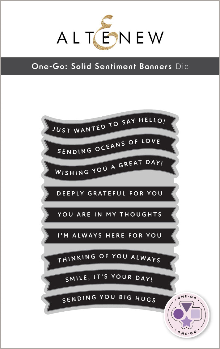 Solid Sentiments Starter Bundle - Altenew