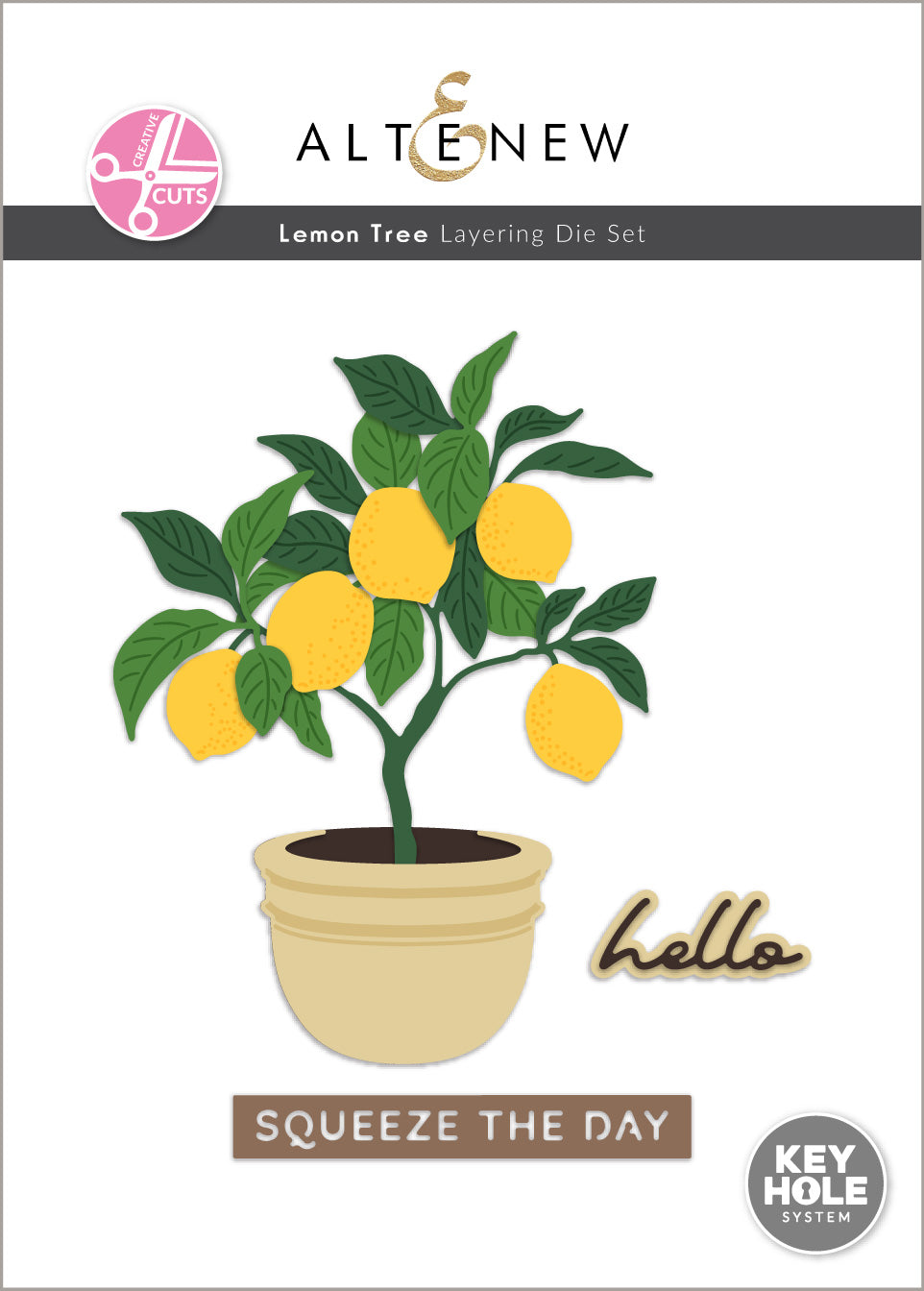 Creative Cuts: Lemon Tree Layering Die Set | Altenew