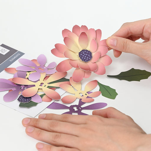 Each person arranges their card their own way