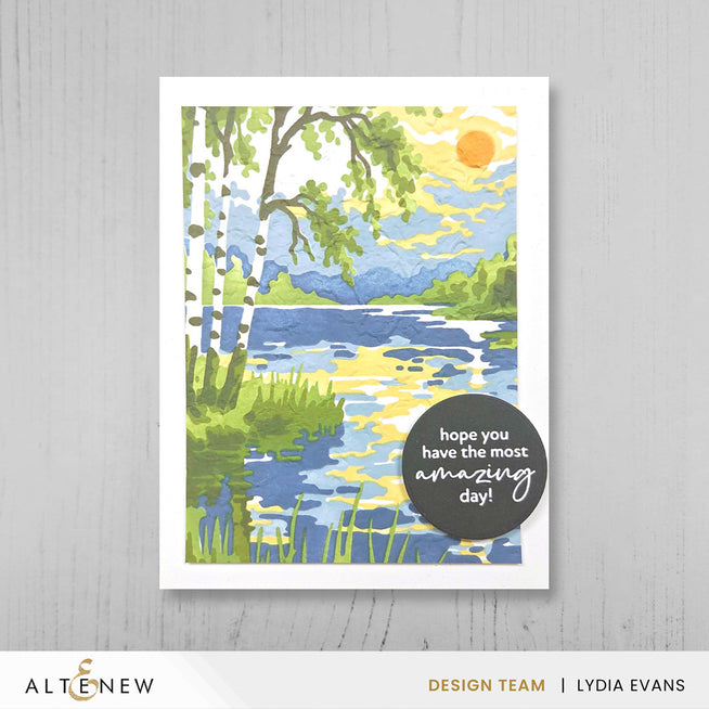 Altenew Craft Your Life Project Kit Lydia Painterly Perfection with art supplies and tools for creative crafting projects.