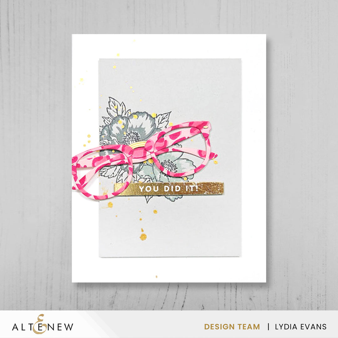 Mini Delight: Stylish Shades Stamp & Die Set - Altenew