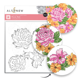 Flower Bed Layering Stencil Set (6 in 1) - Altenew