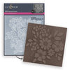 Altenew embroidered florals 3D embossing folder with intricate floral patterns for paper crafts and card making.
