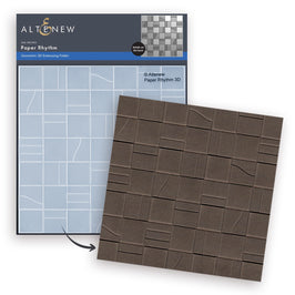 Paper Rhythm 3D Embossing Folder - Altenew