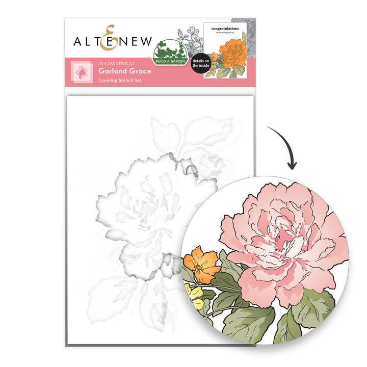 Build-A-Garden: Garland Grace & Add-on Die Bundle - Altenew