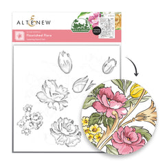 Build-A-Garden: Flourished Flora & Add-On Die Bundle - Altenew