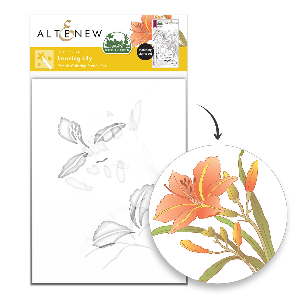Build-A-Garden: Leaning Lily | Altenew