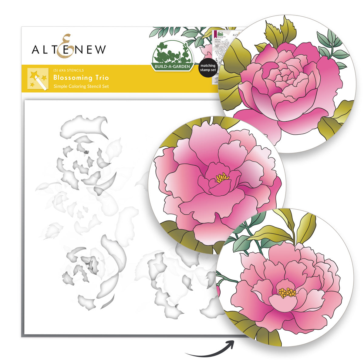 Build-A-Garden: Blossoming Trio | Altenew