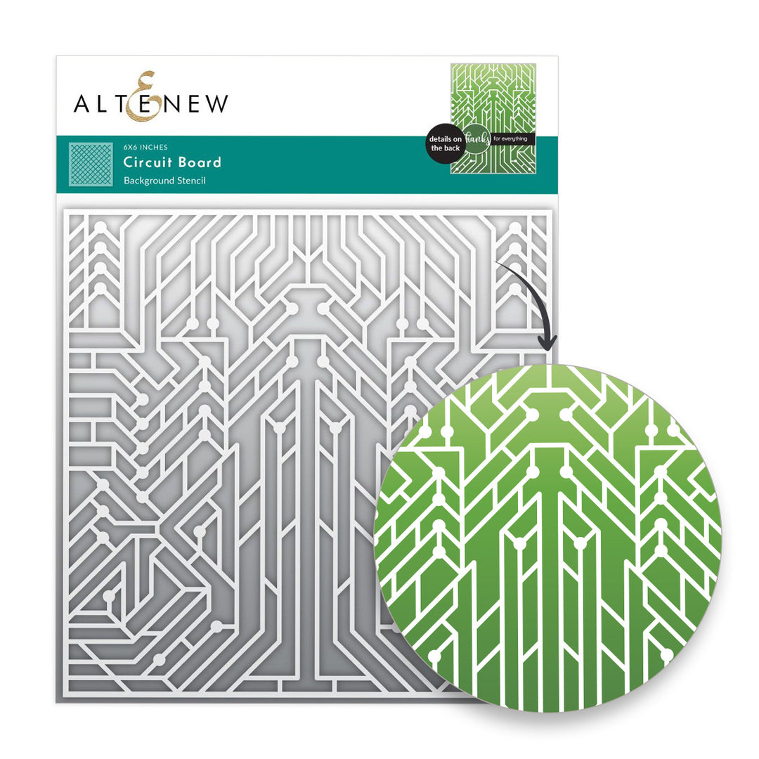 Circuit Board Stencil - Altenew
