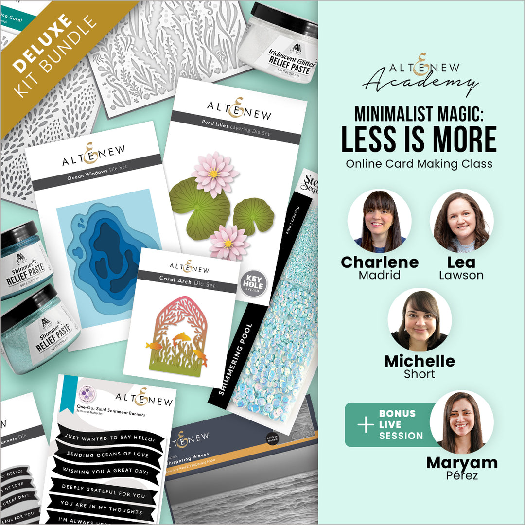 Minimalist Magic: Less Is More - Altenew