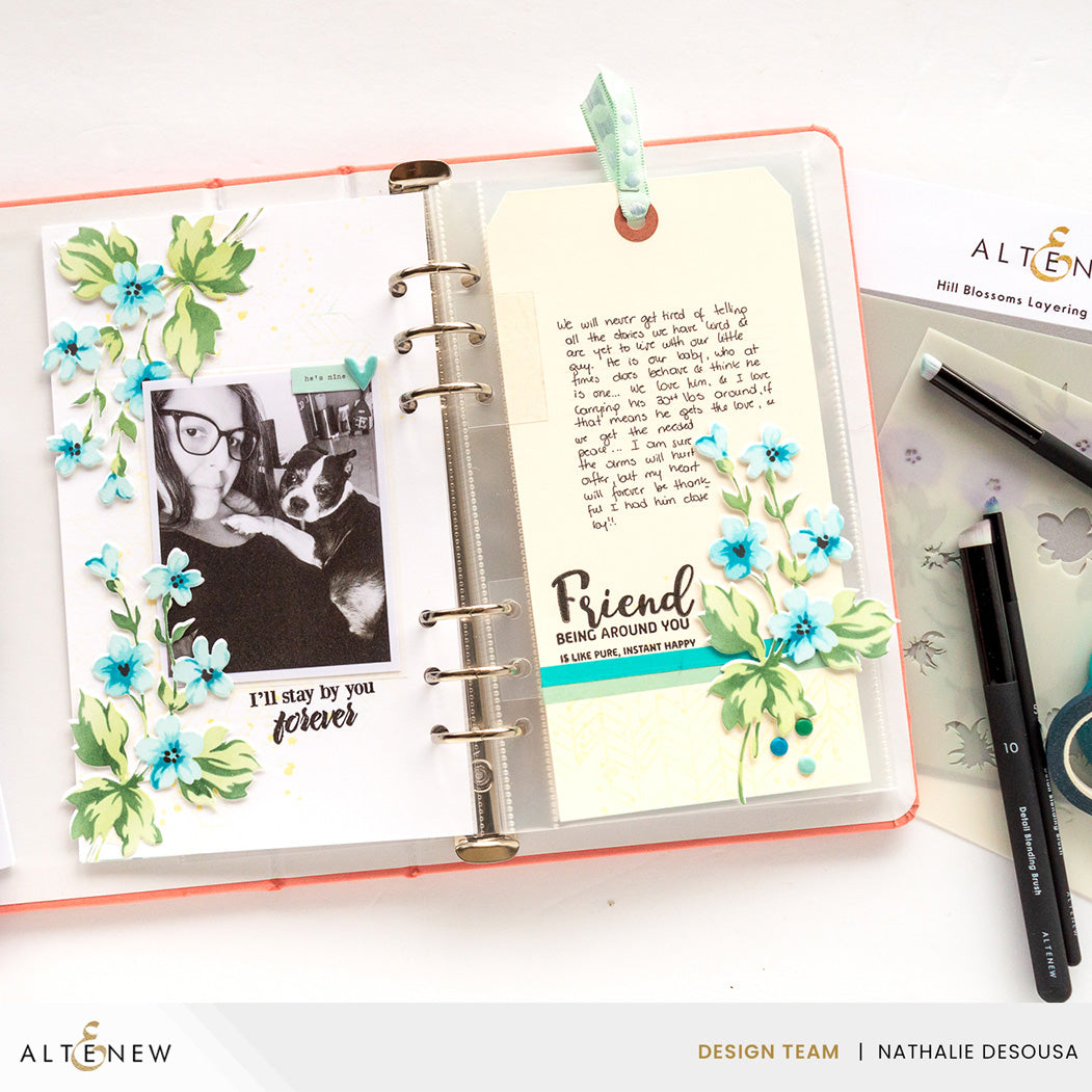 Large Angled Blending Brush