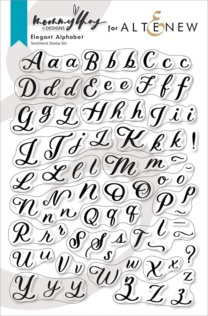 Elegant Alphabet Stamp Set - Altenew