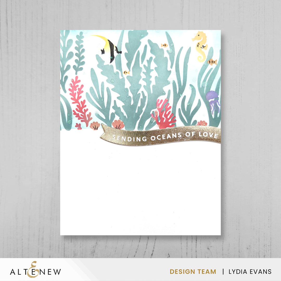 One-Go: Solid Sentiment Banners - Altenew