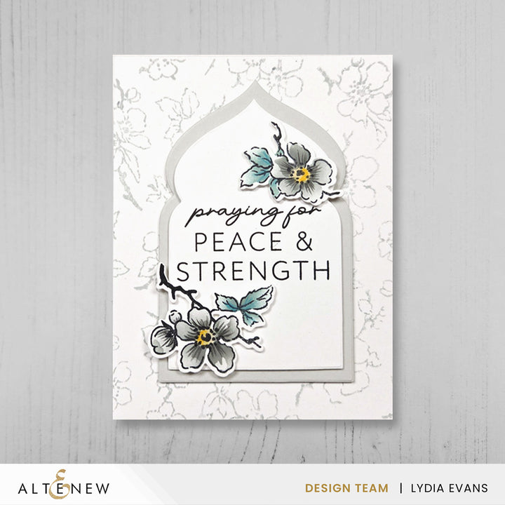 Altenew Craft Your Life Project Kit featuring wildflower tufts, including colorful dried flower arrangements and crafting tools.