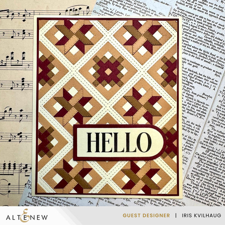 Patchwork Pathways Die Set - Altenew