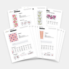 Pegboard Panels Stitching Guide (Printable) - Altenew