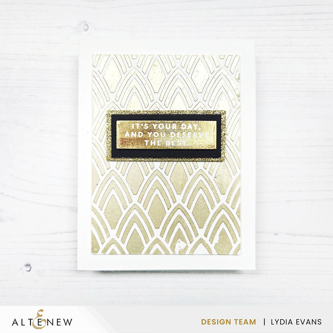 Pointweave Stencil - Altenew