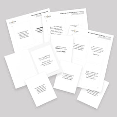 Ready-to-Use Printable Card Messages