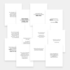 Ready-to-Use Printable Card Messages