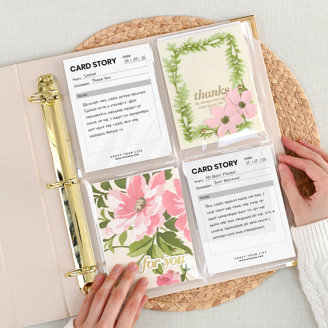 Printable Card Story Inserts
