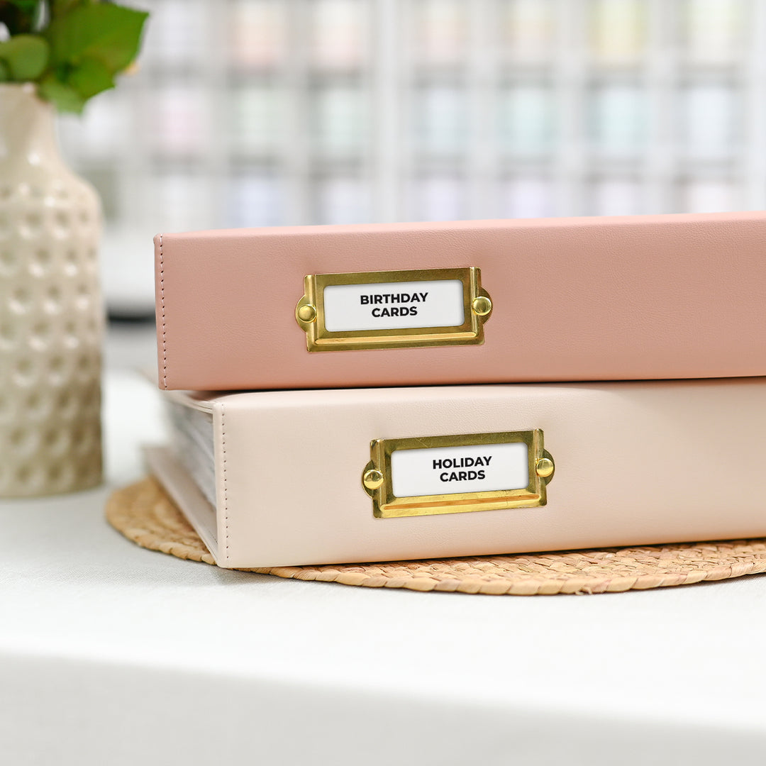 9x12 Three-Ring Album Organizational Labels (Printable)