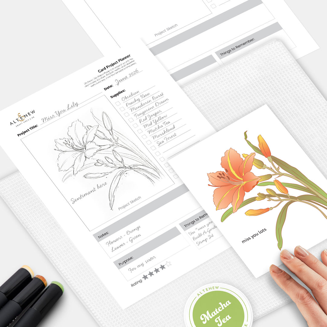 Ready-to-Use Card Project Planner