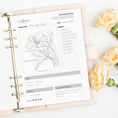 Ready-to-Use Card Project Planner