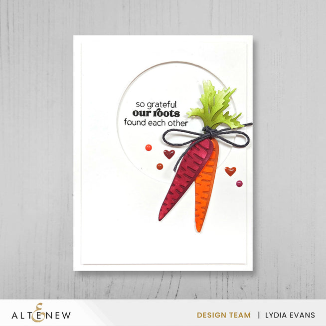Altenew Rooting for You clear stamp set featuring inspiring floral and sentiment designs for card making and crafts.