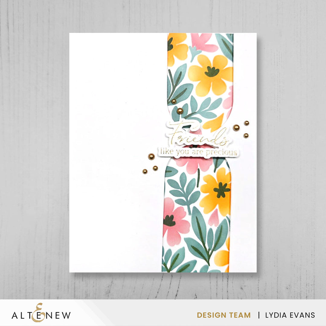 Stencil Art: Styled Backgrounds Layering Stencil Set (6 in 1) - Altenew
