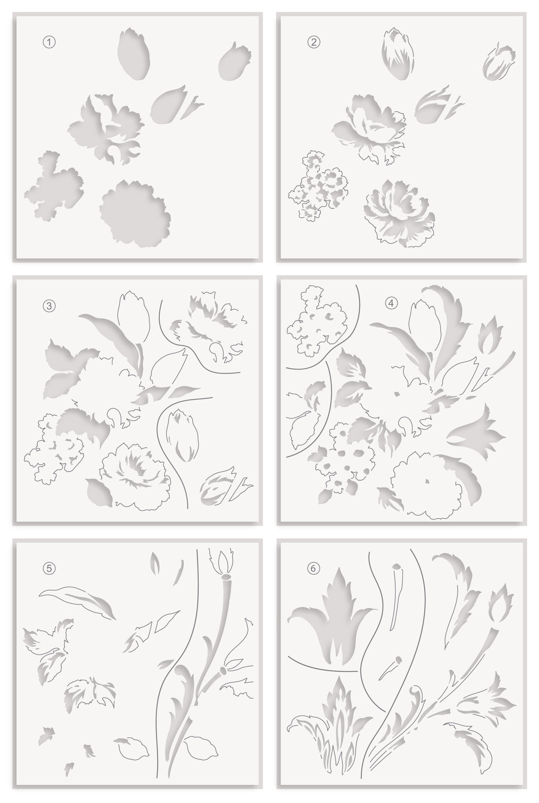 Build-A-Garden: Flourished Flora & Add-On Die Bundle - Altenew