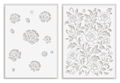 Chateau Blooms Stencil Set (2 in 1) - Altenew