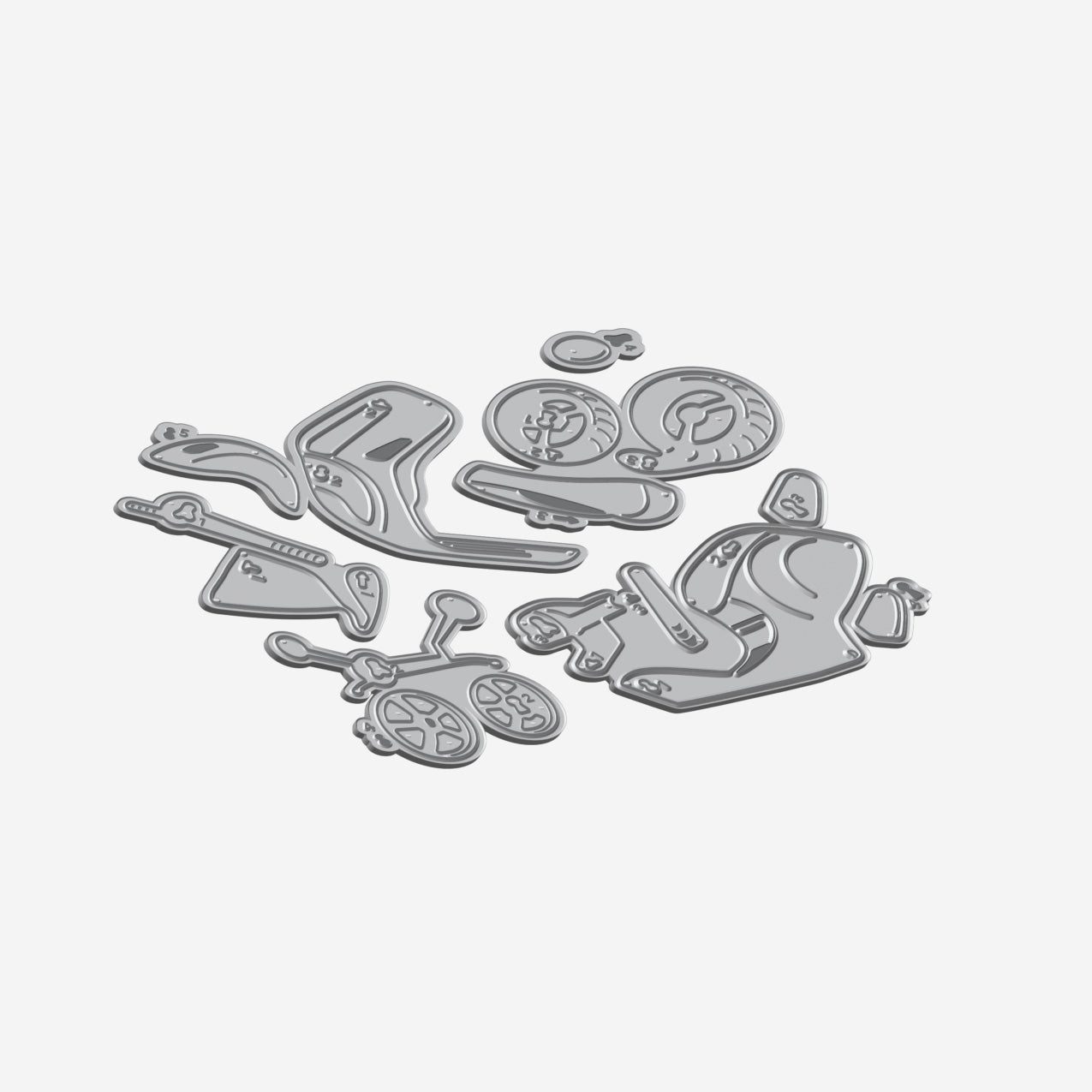 Let's Scoot Layering Die Set | Altenew