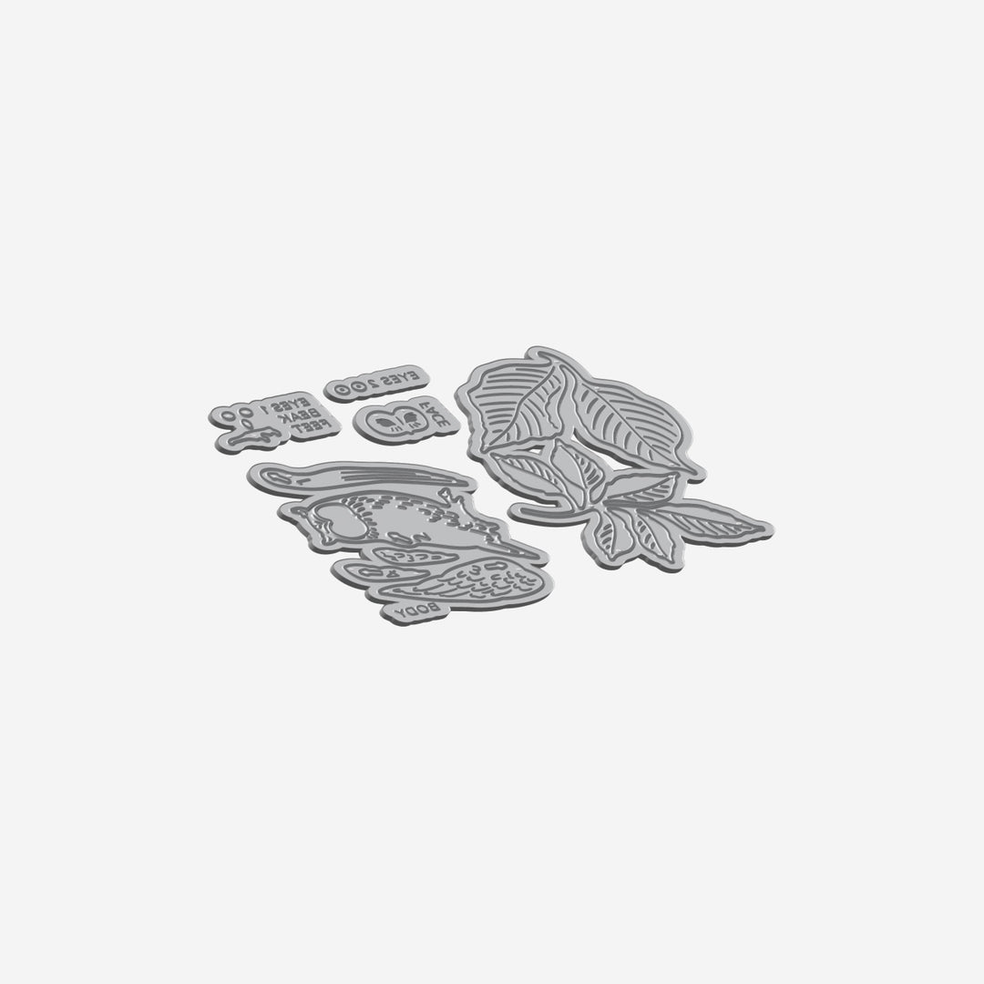 Mini Delight: Woodland Wisdom Stamp & Layering Die Set