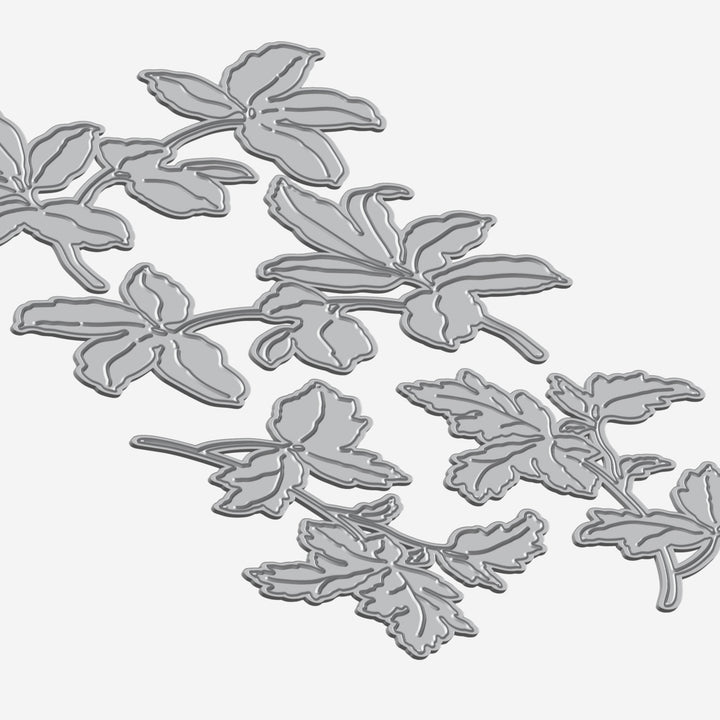 Twin Leaves Sprays Die Set