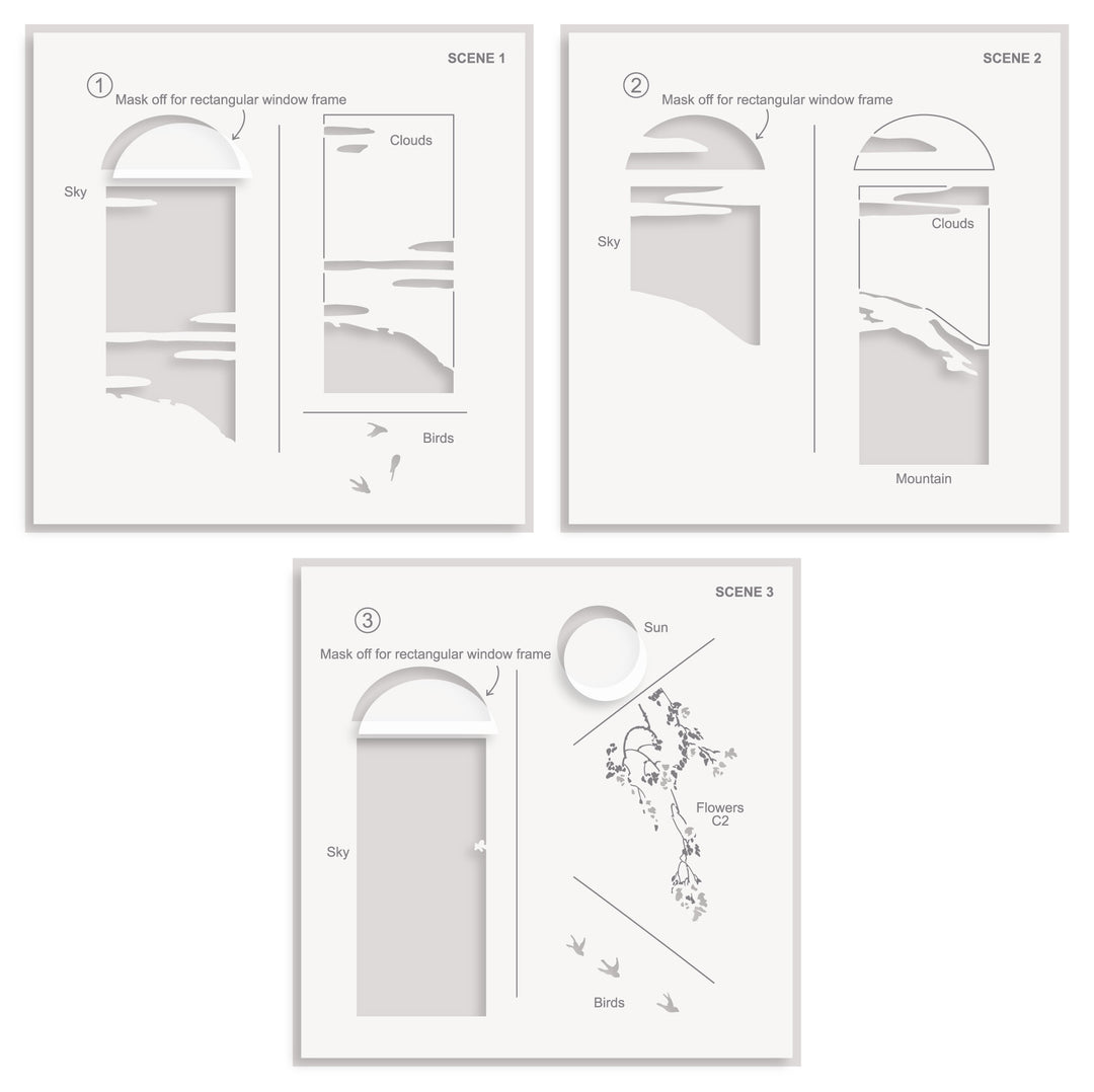 Craft Your Life Project Kit: Windows to Stillness - Altenew