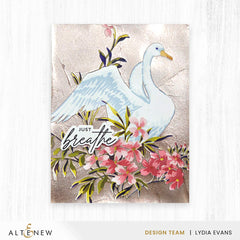 Stencil Art: Swan Serenade Layering Stencil Set (6 in 1) - Altenew